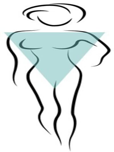 Inverted Triangle body shape