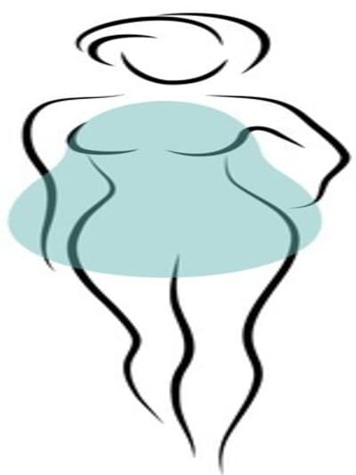 Pear body shape